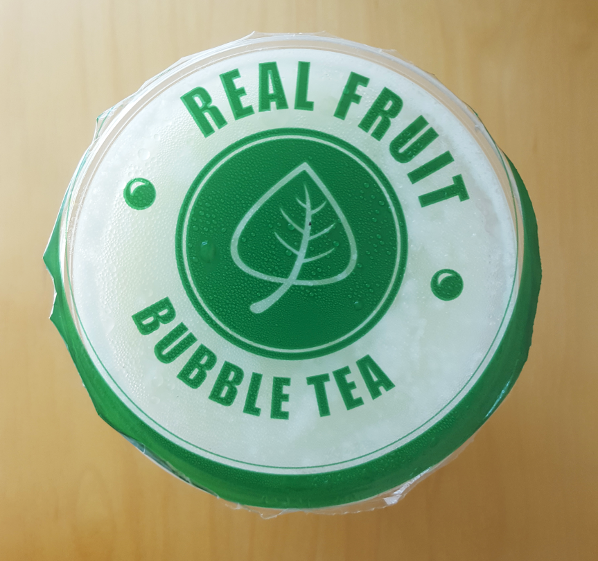 Real Fruit Bubble Tea: Honeydew Smoothie